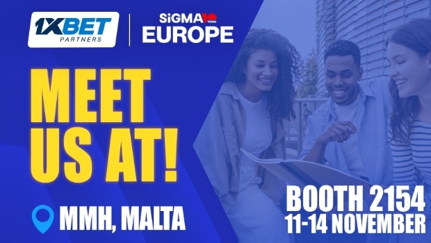 1xBet terá participação ativa no próximo SiGMA Europe 2024