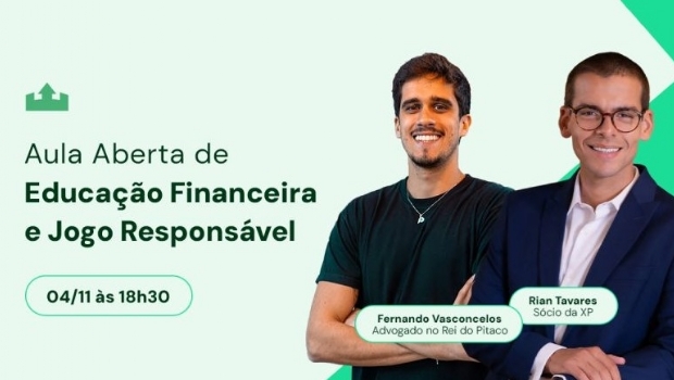 Rei do Pitaco e XP Investimentos promovem aula aberta aos usuários sobre educação financeira