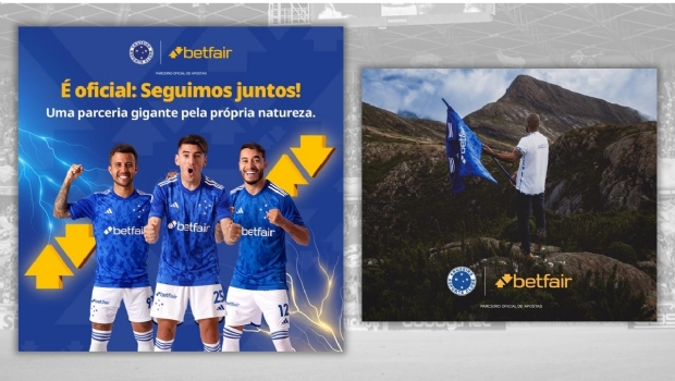 Betfair renews master sponsorship contract with Cruzeiro until December 2026: US$7.5m per year