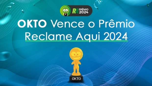 OKTO vence o Prêmio Reclame AQUI 2024 na categoria Pagamentos Online