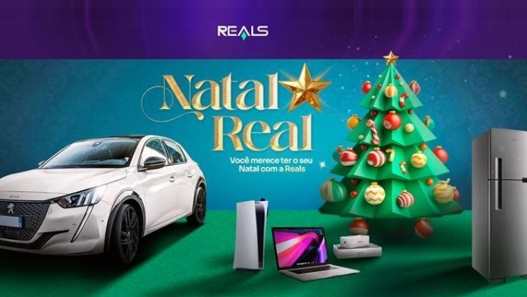 Reals Bet lança campanha de Natal para realizar sonhos de clientes