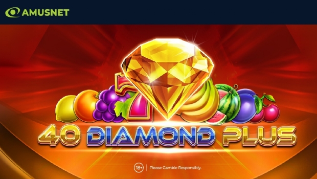 The golden diamond shines brightly in Amusnet’s newest video slot