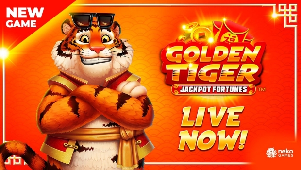 Neko Games® lança oficialmente o Golden Tiger: Jackpot Fortunes™