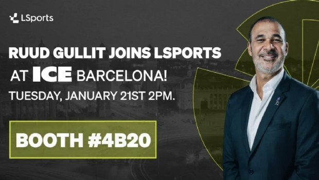 LSports proposes a meet & greet with Ruud Gullit at ICE Barcelona 2025