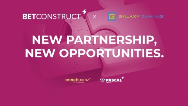 Galaxy Gaming se une a BetConstruct para expandir distribuição de conteúdo premium de jogos de mesa