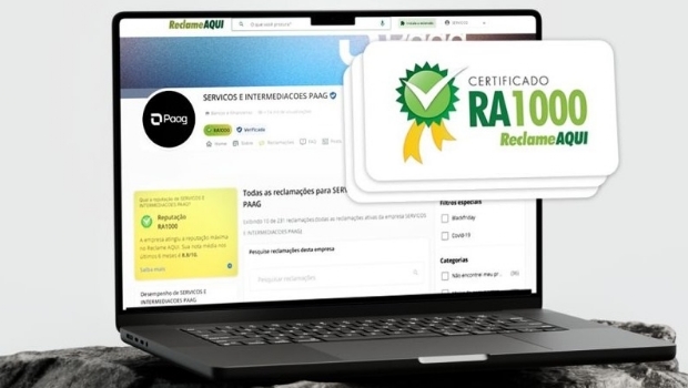 Paag conquista selo RA1000 de excelência em atendimento ao cliente do Reclame AQUI