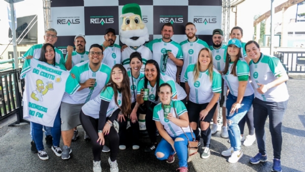 Reals activates Coritiba sponsorship with actions at the stadium and rewards fans