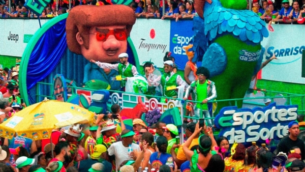 Esportes da Sorte sponsored more than 100 parties across Brazil during Carnival