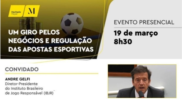 Machado Meyer promotes a debate on business and regulation of bets in Brazil with Andre Gelfi