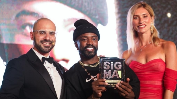 Brazilian Negrete is recognized as Best Influencer at the SiGMA Eurasia Awards