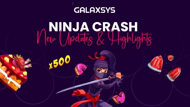 Galaxsys atualiza o popular jogo Ninja Crash com novos recursos e design