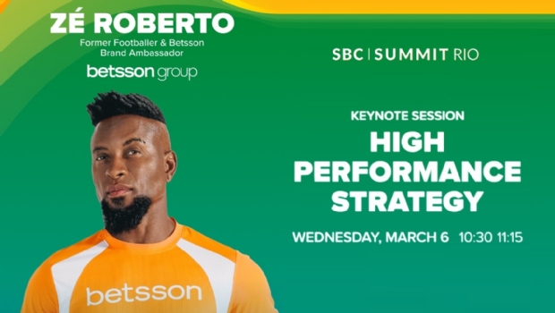 O embaixador de marca da Betsson e ex-jogador Zé Roberto vai palestrar no SBC Rio