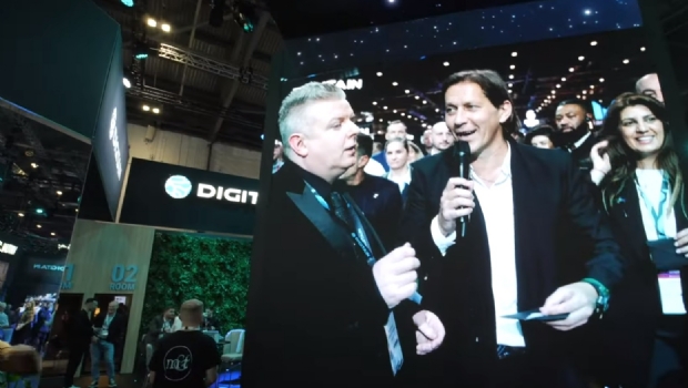 Digitain agitou o primeiro dia da ICE London com as estrelas Luis Figo e Michel Salgado