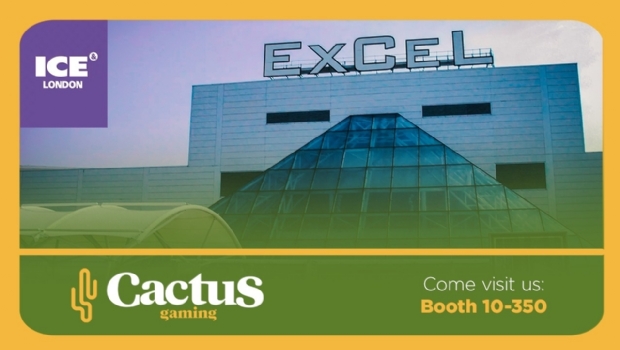 Cactus Gaming participates for the first time in ICE London as an exhibitor