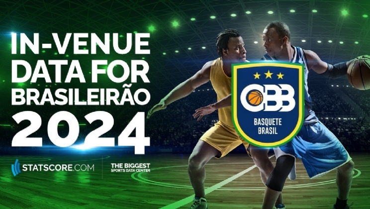 STATSCORE fornecerá dados exclusivos do basquete para o Brasileirão 2024