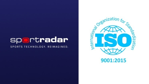 Sportradar receives recertification for ISO 9001:2015