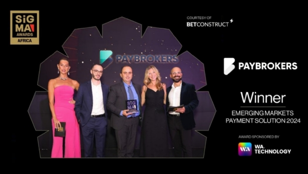 PayBrokers wins the SiGMA Africa 2024 Award