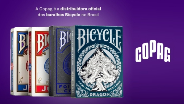 A brasileira Copag agora distribui linha de baralhos Bicycle