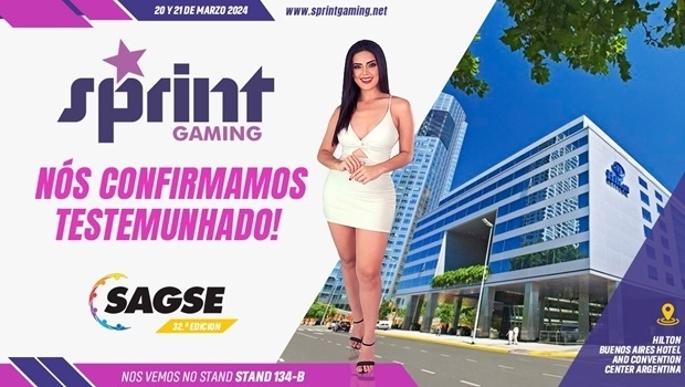 Sprint Gaming apresenta seu Game Show e Torneio de Roleta ao Vivo na SAGSE LATAM