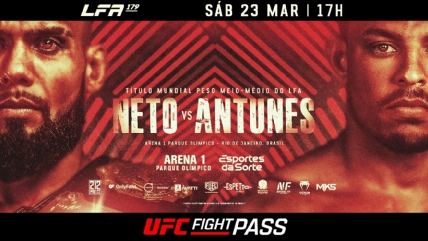 Esportes da Sorte sponsors Legacy Fighting Alliance 179 in Rio de Janeiro