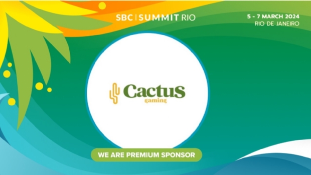 Cactus Gaming confirma participação como Premium Sponsor no SBC Summit Rio