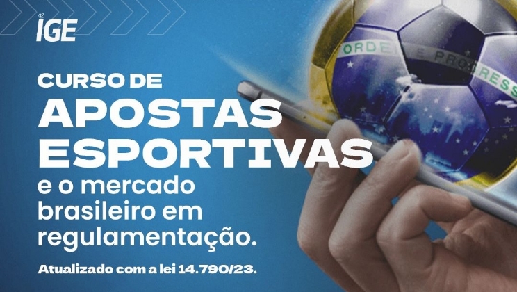 IGE lança curso sobre o mercado brasileiro de apostas esportivas e jogos online
