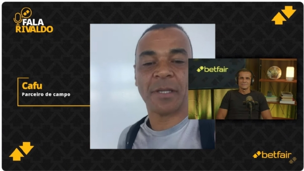 Betfair surprises Rivaldo with Cafu and Giovanni participation in last episode of his program