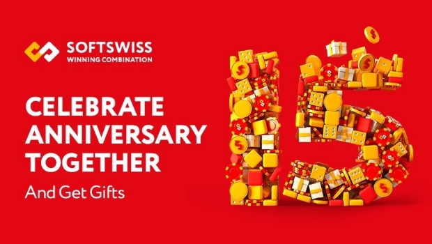 SOFTSWISS celebra seu 15º aniversário com ofertas especiais