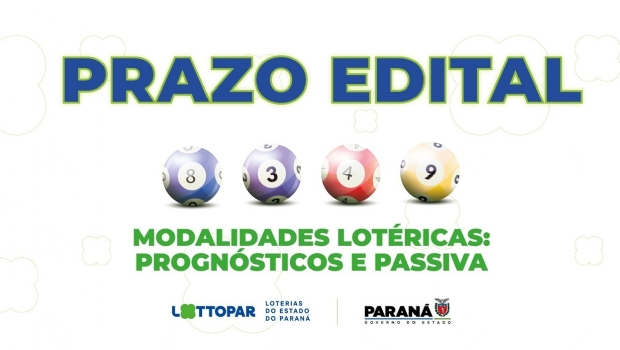 Lottopar encerra recebimento de documentos para licitação de loteria passiva e de prognósticos