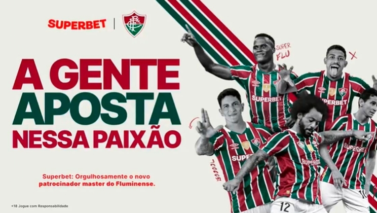 Fluminense apresentou oficialmente a Superbet em um grande show de luzes e prêmios