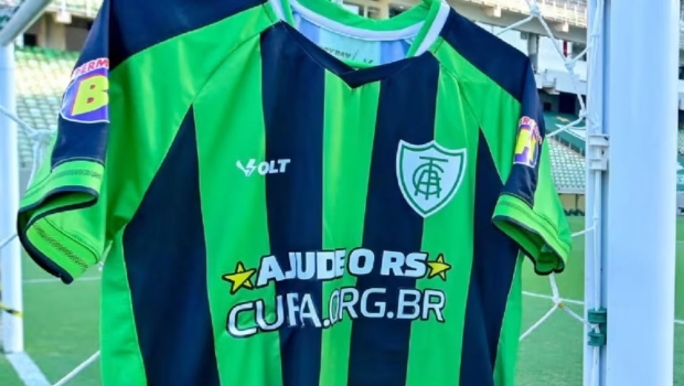 EstrelaBet gives up its space on América-MG jersey to help victims in Rio Grande do Sul