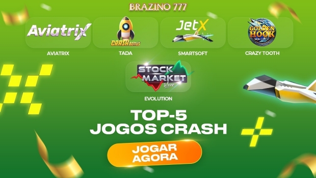 Brazino777 aposta cada vez mais em crash games para conquistar o público brasileiro