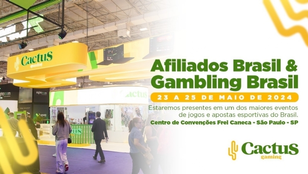 Cactus Gaming brings its news to Afiliados & Gambling Brasil 2024