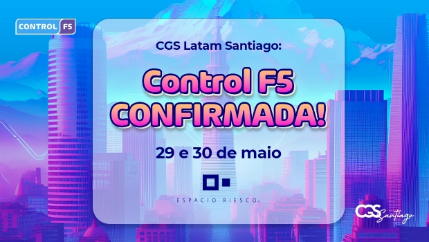 Control F5 apresenta suas soluções para o mercado brasileiro no CGS Latam Santiago