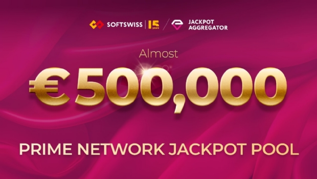 SOFTSWISS: Jackpot Aggregator na Prime Network se aproxima de € 500.000