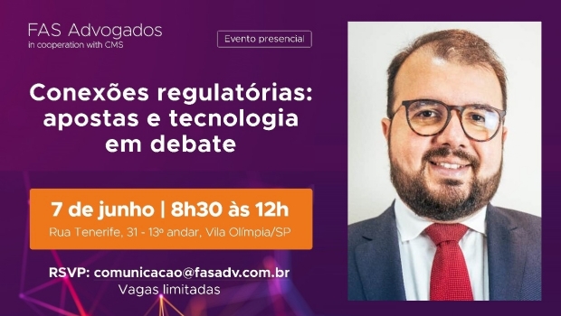 FAS Advogados holds debate on sports betting regulation with Régis Dudena