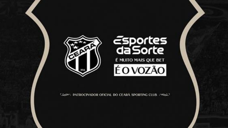 Esportes da Sorte fecha com o Ceará e garante maior acordo de patrocínio da história do clube