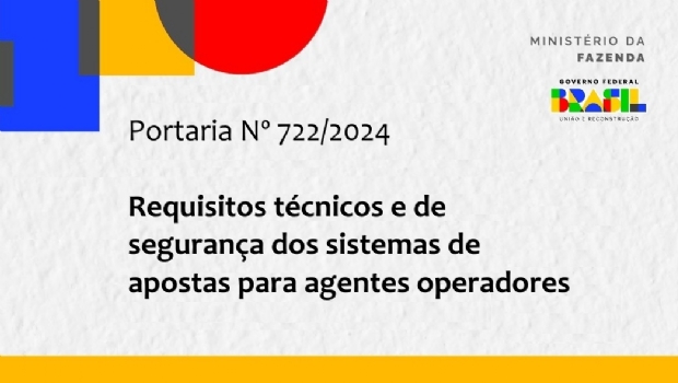 Fazenda define os requisitos técnicos e de segurança: operadores deverão utilizar o domínio “bet.br”