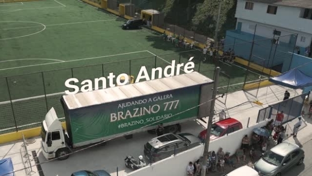 Brazino777 carries out another solidarity project in Santo André