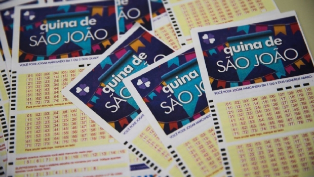 Caixa abre apostas exclusivas para a Quina de São João com prêmio de R$ 220 milhões