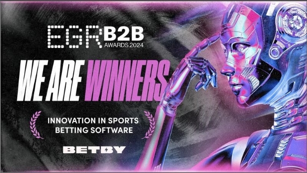 BETBY wins “EGR B2B Award 2024” for Innovation in Sports Betting Software