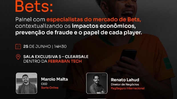 ClearSale reúne Regis Dudena e especialistas na Febraban Tech para discutir o mercado de iGaming