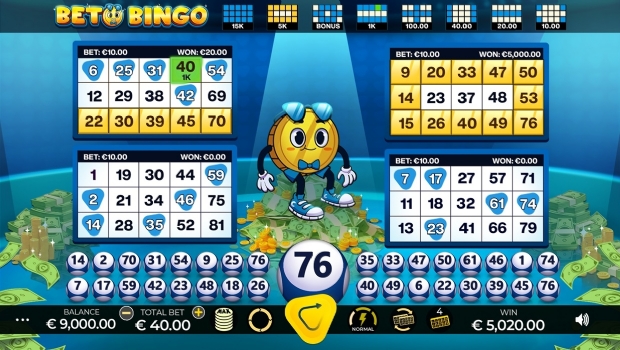 Brasileira Caleta Gaming lança novo jogo de bingo online e seu mascote Beto