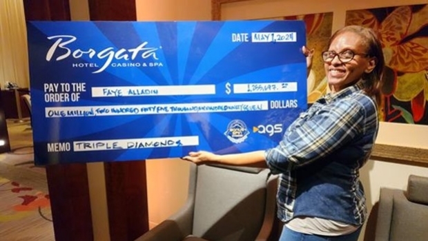 Borgata awards over US$3m in jackpots on AGS’ Bonus Spin™ Xtreme progressive