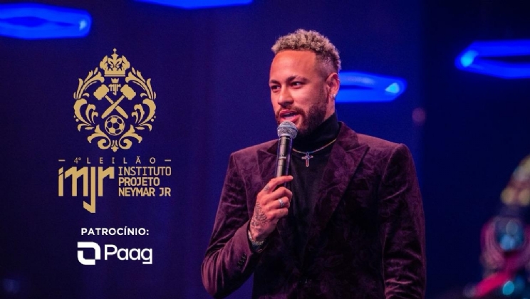 Paag apoia leilão beneficente do Instituto Projeto Neymar Jr.