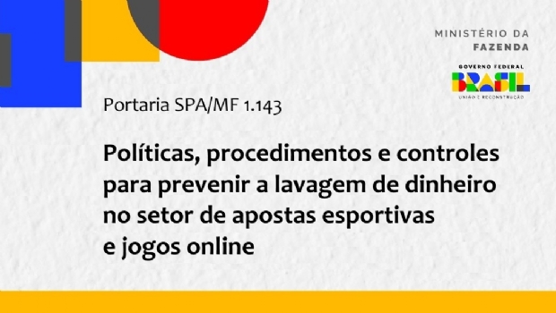 SPA lança portaria para combate à lavagem de dinheiro no setor de apostas esportivas e jogos online