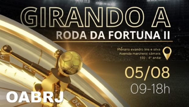 Comissão de Jogos da OAB-RJ realizará pelo segundo ano o evento “Girando a Roda da Fortuna”