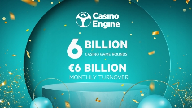 CasinoEngine ultrapassa 6 bilhões de rodadas de jogos mensais e € 6 bi em faturamento