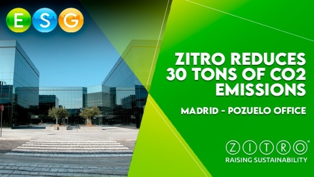 Zitro achieves 30-ton reduction in corporate CO2 emissions