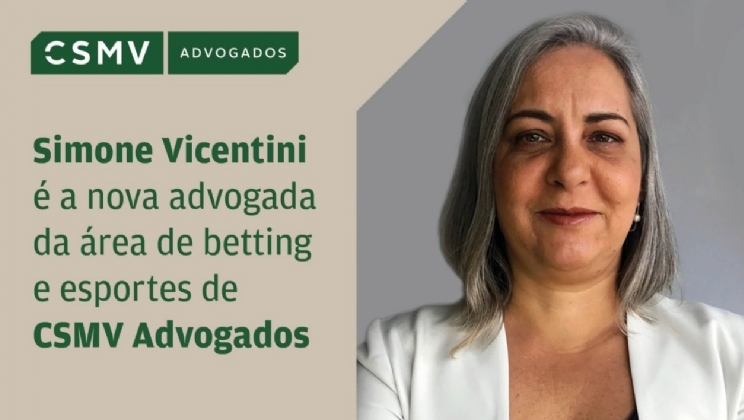 CSMV Advogados anuncia a entrada de Simone Vicentini para coordenar a área de apostas esportivas